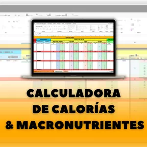 Imagen de portada para Ebook CALCULADORA de CALORÍAS y MACRONUTRIENTES