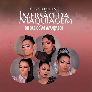 Imagem do curso Curso On-line Imersão da Maquiagem | Pâmela Ferreira