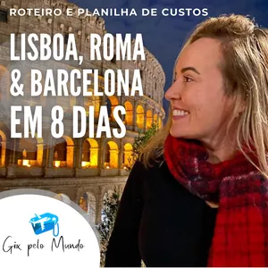 Imagem principal do produto Roteiro Europa em 8 dias: Lisboa + Roma + Barcelona