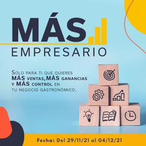 Imagen de portada para Evento online Taller Más Empresario