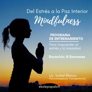 Imagen de portada para Curso online Del Estrés a la Paz Interior con Mindfulness