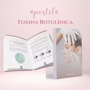 Imagem de capa para o Ebook Apostila Toxina Botulínica Editável