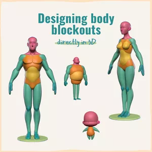 Cover image for Online course Designing body blockouts directly in 3D