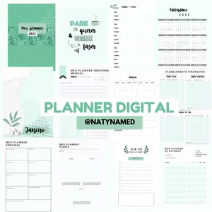 Imagem de capa para o Ebook Planner Digital 2022