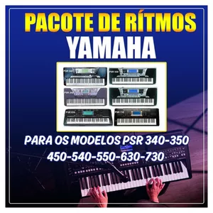 Imagem de Ritmos Yamaha PSR 540- 550  criado por ELIZEU SOUZA RAMOS na hotmart