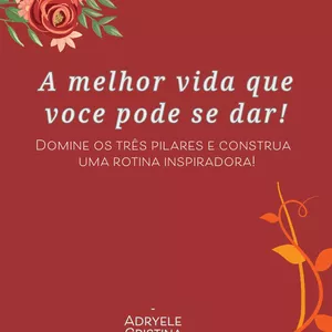 Imagem de capa para o Ebook A MELHOR VIDA QUE VOCÊ PODE SE DAR