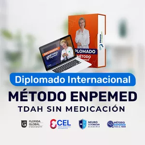 Imagen de portada para Curso online Diplomado Internacional Certificado | Método ENPEMED para el manejo del TDAH sin medicación