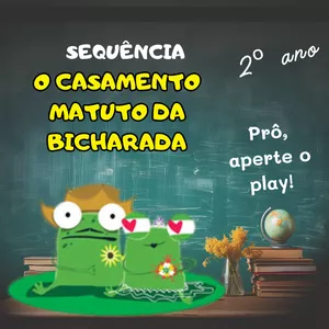 Imagem de capa para o Ebook Sequência "O casamento matuto da bicharada"