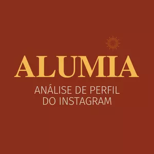 Imagem principal do produto ALUMIA: Análise de perfil do Instagram