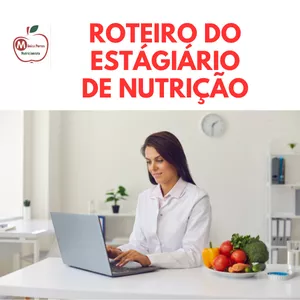 Imagem de capa para o Ebook ROTEIRO DO ESTAGIÁRIO DE NUTRIÇÃO