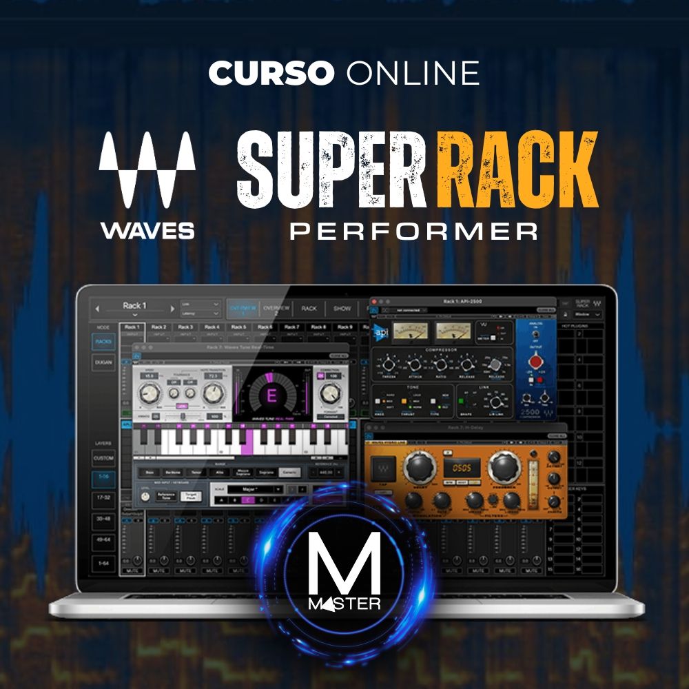 Imagem do curso Curso Online Waves SuperRack Performer