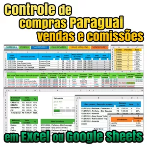 Imagem do curso Controle de compras Paraguai, vendas e comissões
