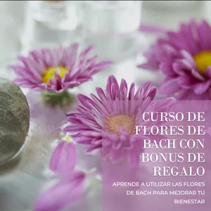 Imagen de portada para Ebook Curso Completo de Flores de Bach (+ Bonus de Regalo)