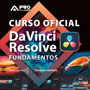 Imagem de capa para o Curso online DaVinci Resolve - Fundamentos