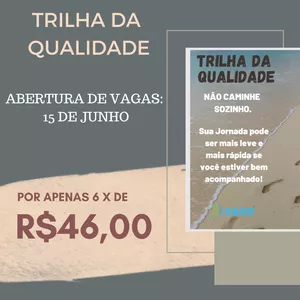 Imagem de capa para o Curso online Trilha Da Qualidade