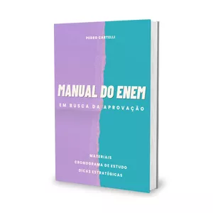 Imagem de capa para o Ebook Manual do Enem