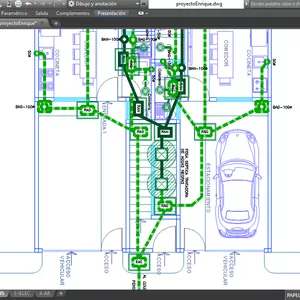 Imagen de portada para Curso online PLANO INSTALACION SANITARIA AUTOCAD Con Bloques Editables