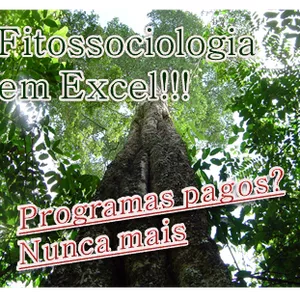 Planilha FITOSSOCIOLOGIA NO EXCEL, RÁPIDO E PRÁTICO