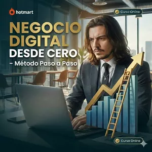 Imagen de portada para Curso online Negocio Digital desde Cero – Método Paso a Paso