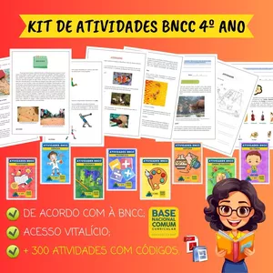Imagem do curso ATIVIDADES 4º ANO (BNCC) - KIT SÓ ESCOLA