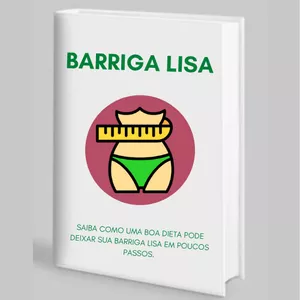 Imagem de capa para o Ebook Barriga Lisa 