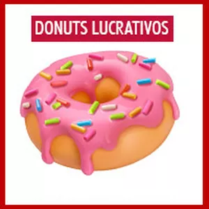Imagem de capa para o Ebook Donuts Lucrativos