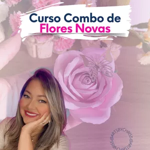 Imagem de capa para o Curso online Curso Combo de Flores Novas
