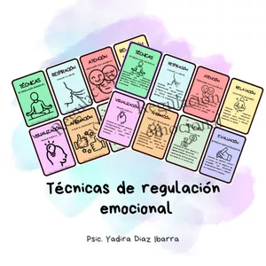 Imagen de portada para Ebook  Técnicas y Fichas Prácticas de regulación emocional