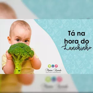 Imagem de capa para o Ebook Tá na hora do lanchinho