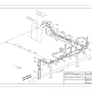 Imagem de capa para o Curso online CURSO DE AUTOCAD 2D - ISOMÉTRICO