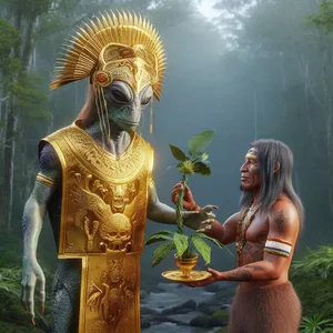 Imagen de portada para Curso online AYAHUASCA 🌱, El disco 💿 duro de los dioses 🐉. 