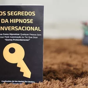 Imagem do curso 3 Livros - Persuasão, Neurolinguística e Hipnose 