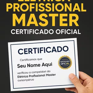 Imagem de Elétrica Profissional Master – Certificado Oficial  criado por Curso Completo Com Certificado na hotmart