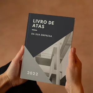 Imagem de capa para o Ebook Livro de Atas - Sociedades Portuguesas