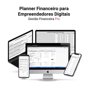Imagem de capa para o Curso online Planilha Gestão Financeira Pro