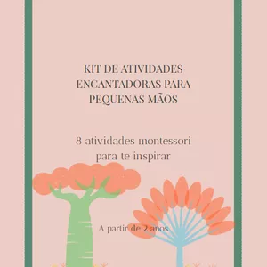Imagem de capa para o Ebook KIT DE ATIVIDADES ENCANTADORAS PARA PEQUENAS MÃOS