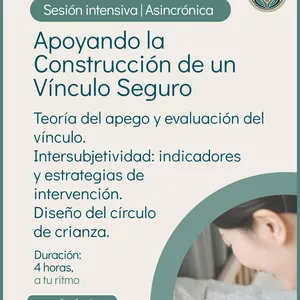 Imagen de portada para Curso online Apoyando la Construcción de un Vínculo Seguro