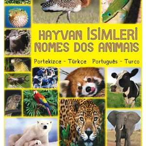 Imagem de capa para o Ebook Tradução: Português -Turco | Animais