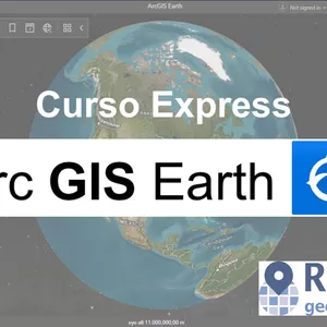Imagem do curso ArcGIS Earth Express: Aprenda em 15 minutos Geotecnologias