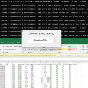 Imagem de capa para o Curso online Conversor XML para XLSX | Conversor XML to XLSX | XML NFE CFE NFCE