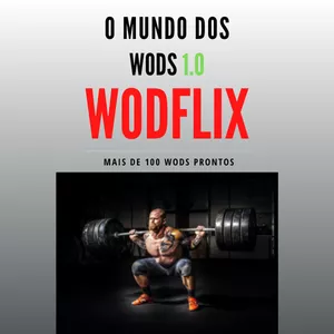 Imagem de capa para o Ebook MAIS DE 100 WODS DE TREINOS PRONTOS
