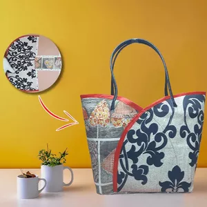 Cover image for Online course Cute Basket Bag PDF Download Pattern (3 sizes included)