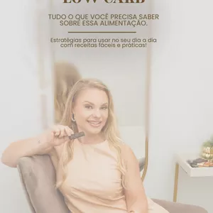 Imagem de capa para o Ebook Ebook - Alimentação Low Carb