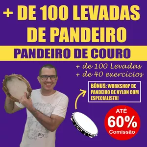 Imagem CURSO - 100 LEVADAS DE PANDEIRO