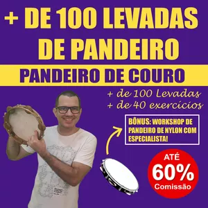 Imagem do curso CURSO - 100 LEVADAS DE PANDEIRO