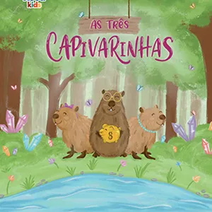 Imagem de capa para o Ebook As Três Capivarinhas