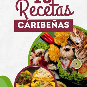 Imagen de portada para Ebook Recetario Caribeño – Familiar, Gourmet y Fácil