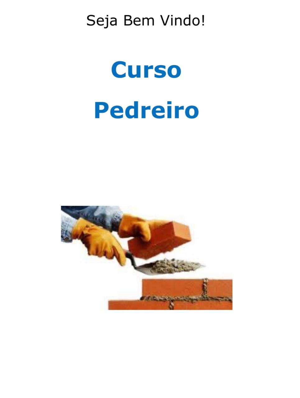 Curso de Pedreiro com Certificado 