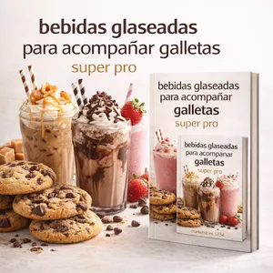 Imagen de portada para Curso online Bebidas glaseadas para acompañar galletas super pro