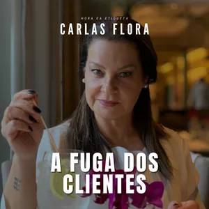 Imagem de capa para o Ebook A fuga dos clientes - por Carlas Flora